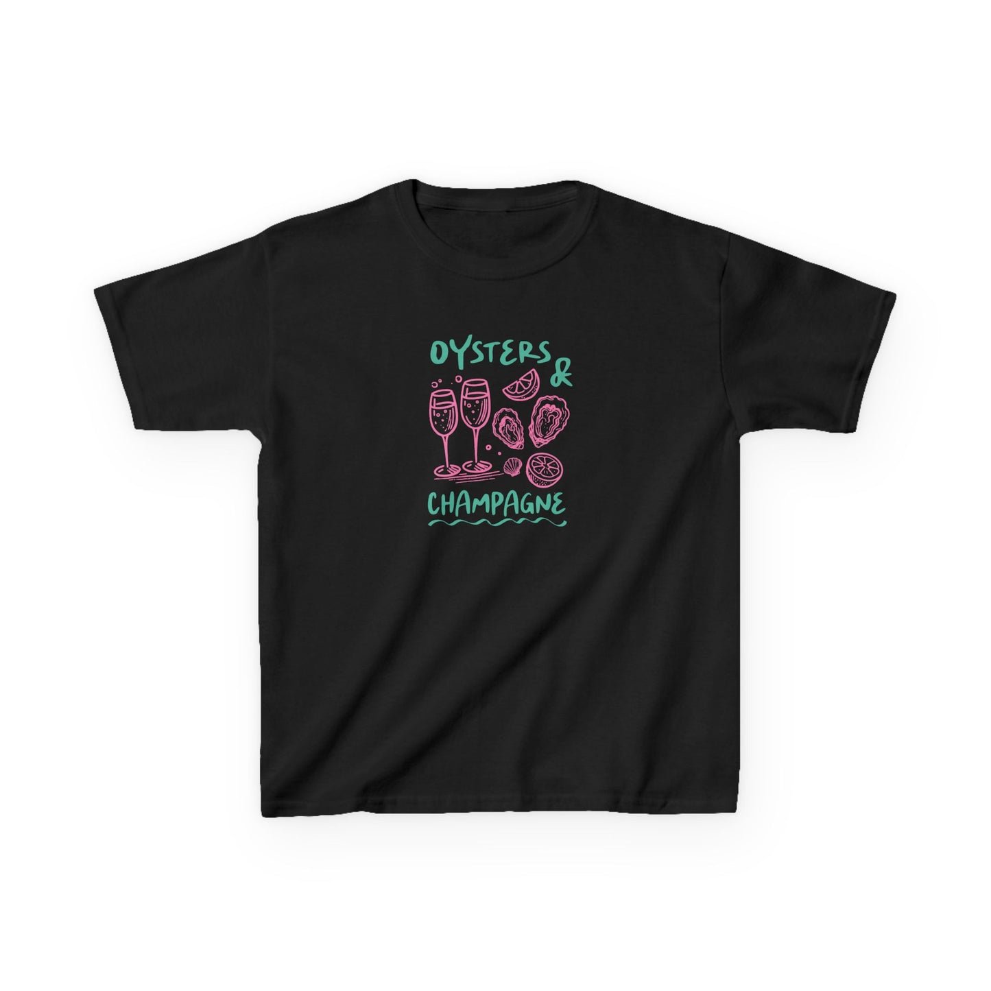Oysters & Champagne Baby Tee
