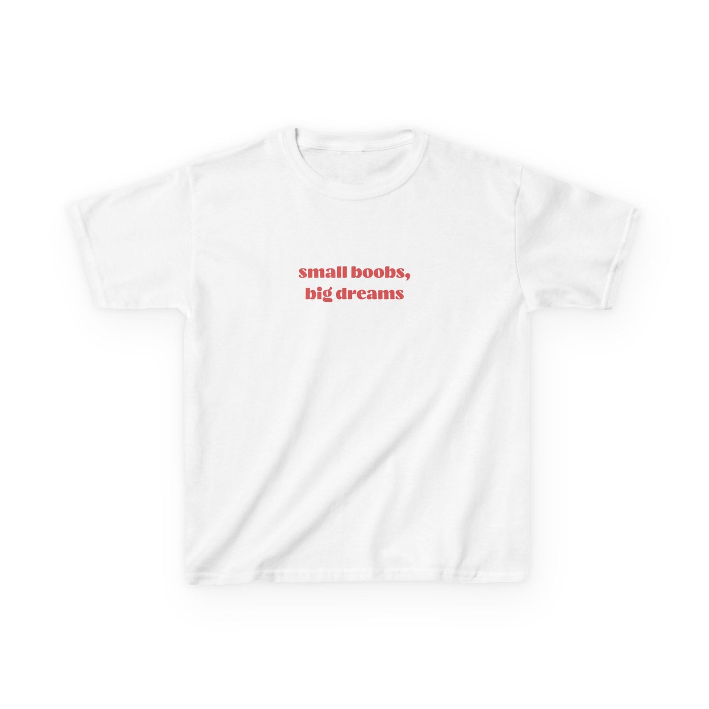 Small Boobs, Big Dreams Baby Tee
