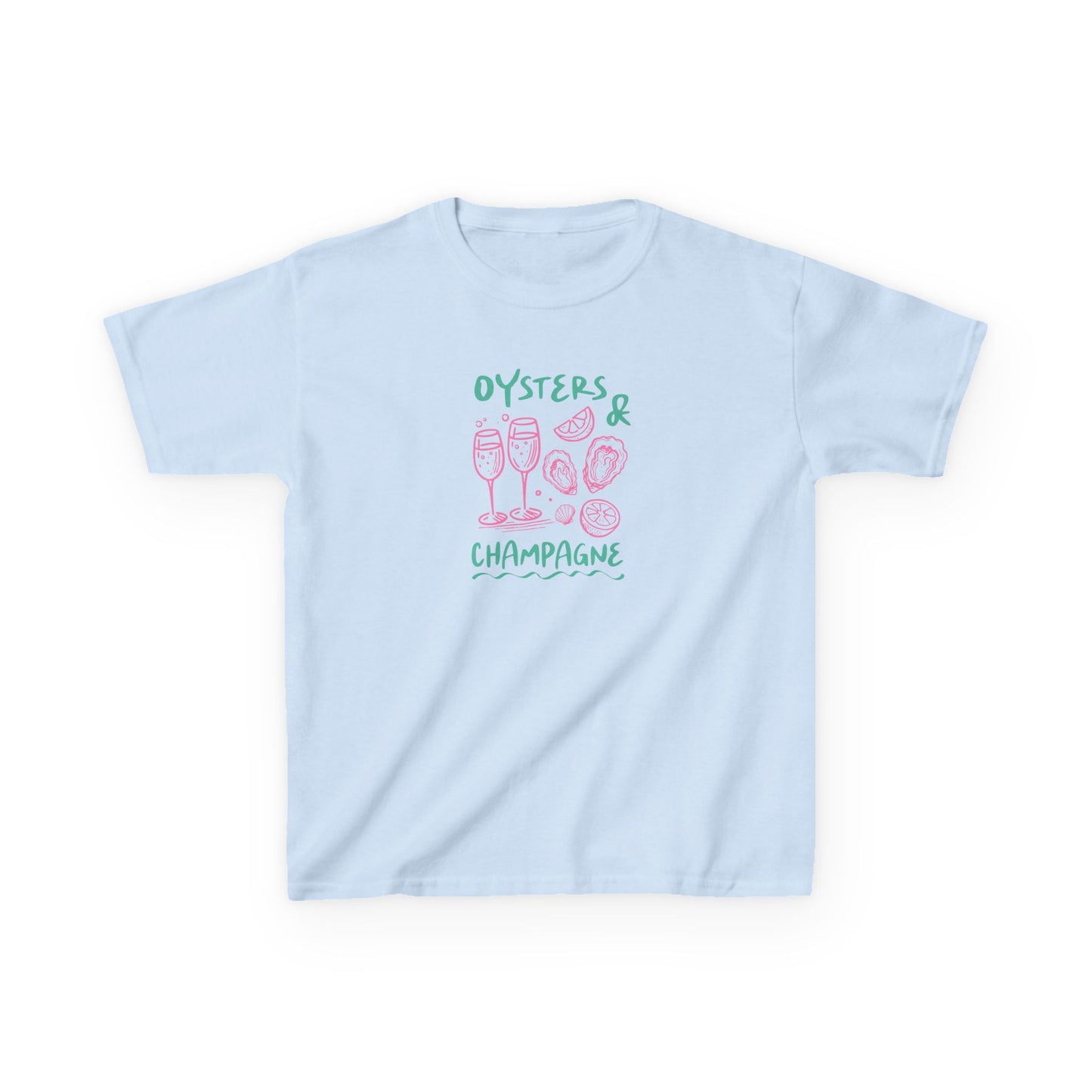 Oysters & Champagne Baby Tee