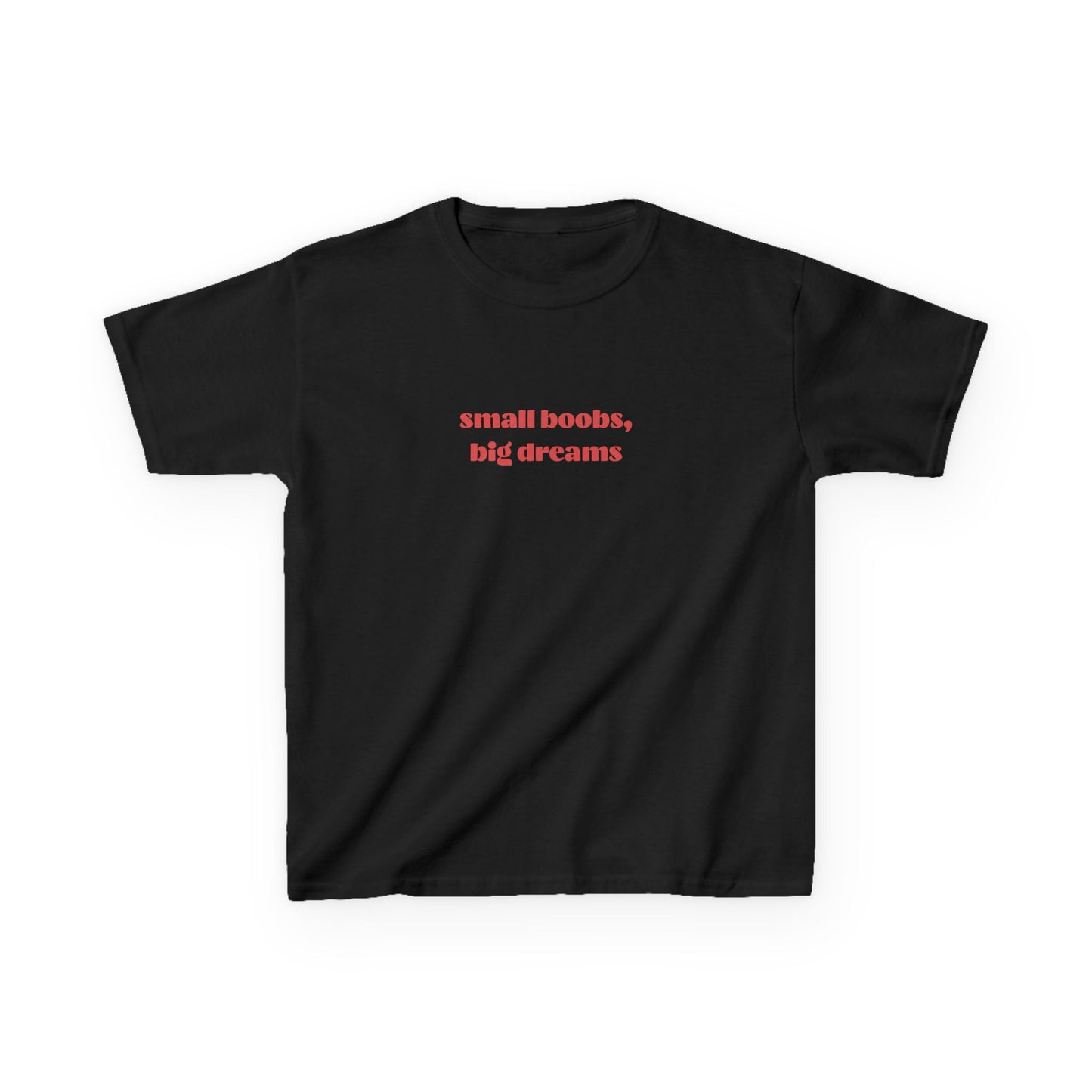 Small Boobs, Big Dreams Baby Tee