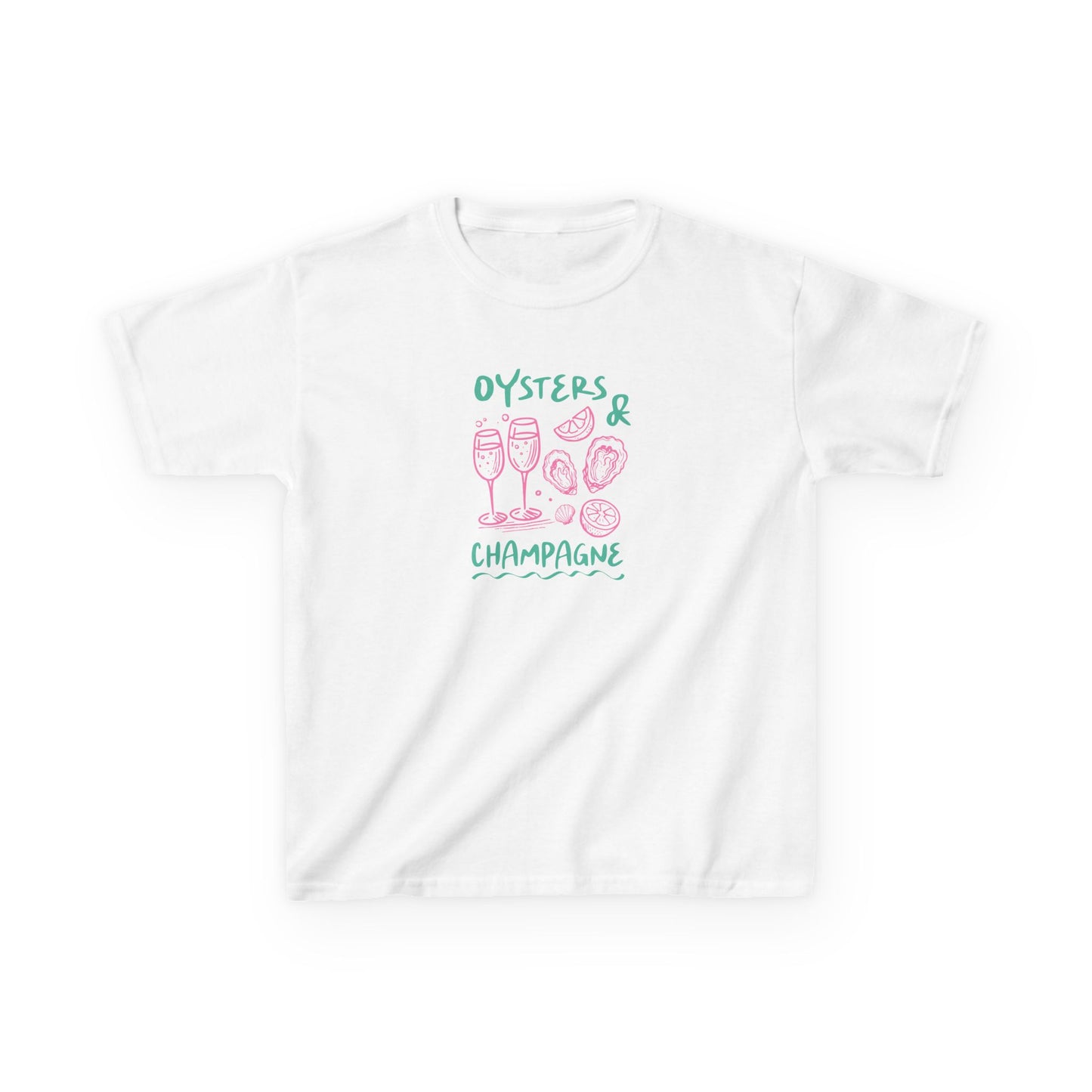 Oysters & Champagne Baby Tee