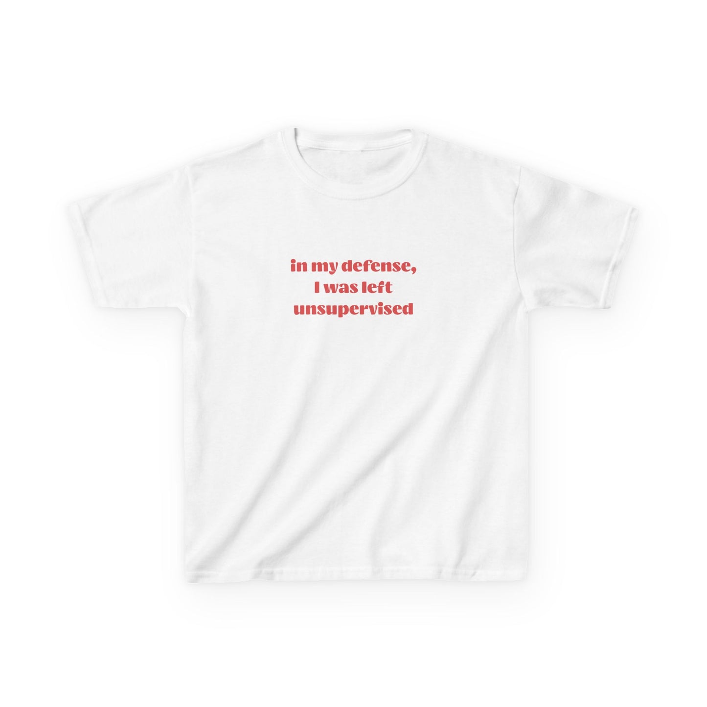 In My Defense I Was Left Unsupervised Baby Tee