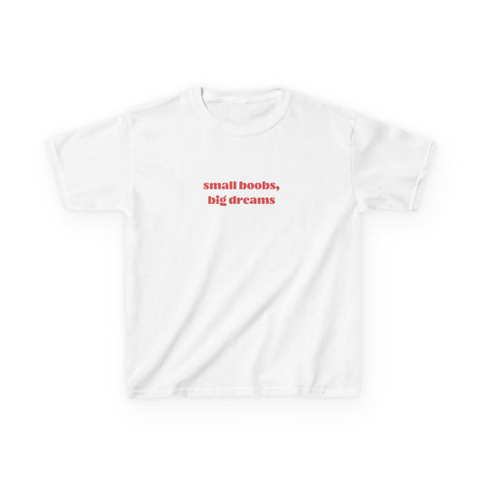 Small Boobs, Big Dreams Baby Tee
