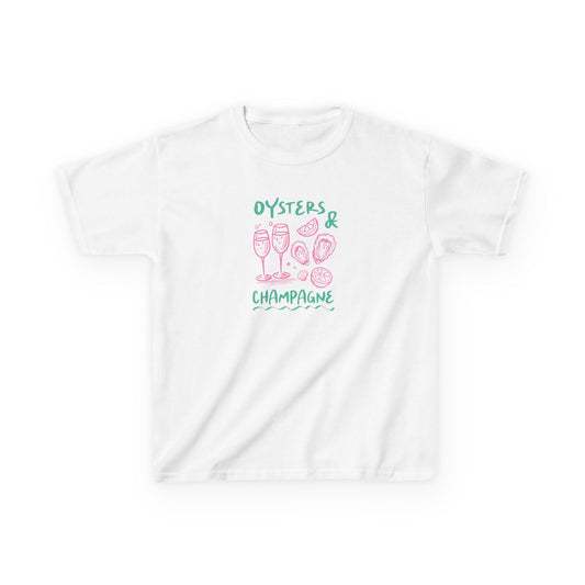Oysters & Champagne Baby Tee
